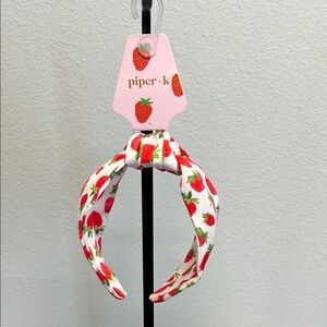 Piper K | Strawberry 🍓 Headband